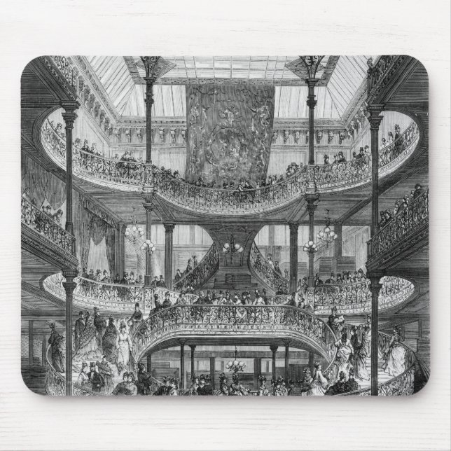 Das neue Treppenhaus in 'AuBon Marche Mousepad (Vorne)