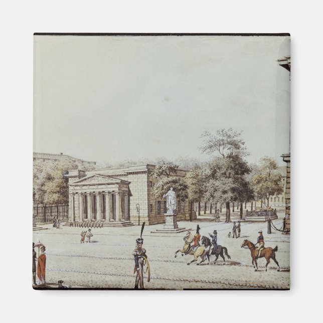 Das neue Uhrenhaus neben dem Arsenal, Berlin Magnet (Vorne)