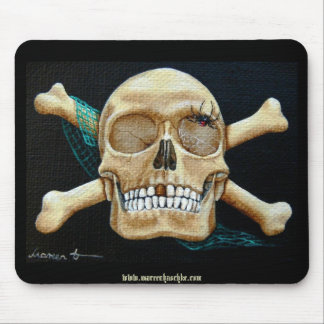 "Das neue Zuhause der schwarzen Witwe " Mousepad