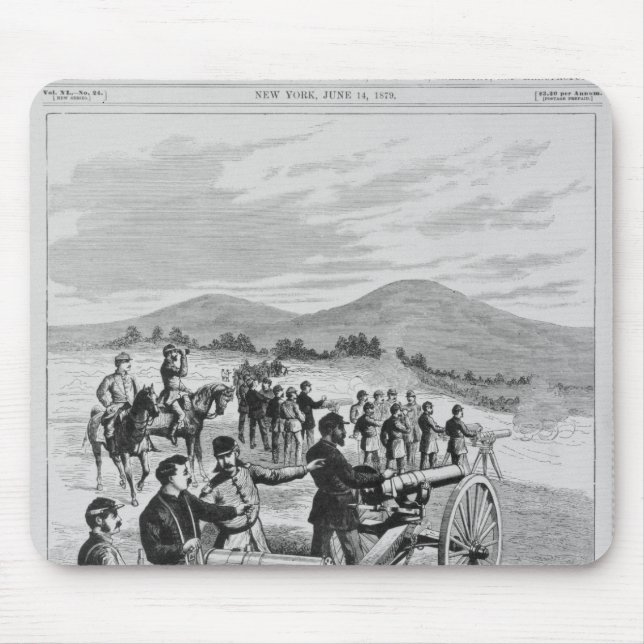 Das neues Modell Gatling Gewehr Mousepad (Vorne)