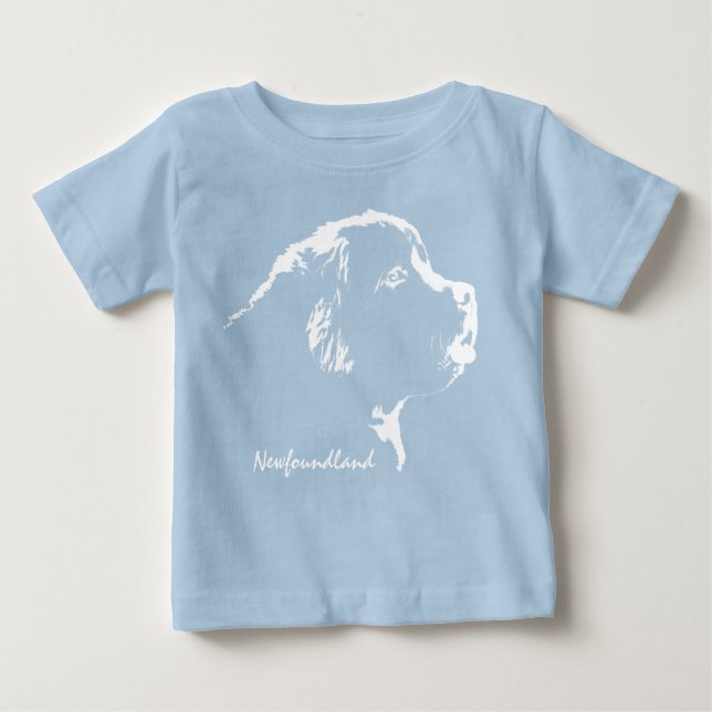 Das Neufundland-HundeT - Shirt-Welpen-Hundeshirts Baby T-shirt (Vorderseite)