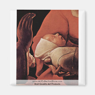 Das Neugeborene (Geburt Christi?) Magnet