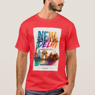 Das "New Delhi" Heritage T-SHIRT