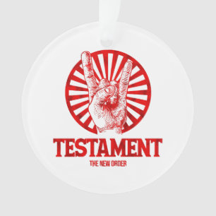Das New Order Testament Ornament