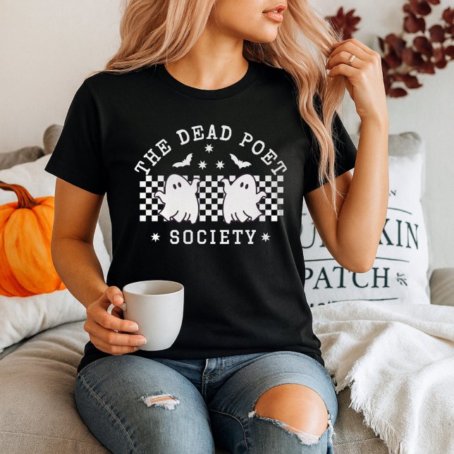 Das Niedliche Geisterhaus der Toten Dichtergesells T-Shirt (Von Creator hochgeladen)