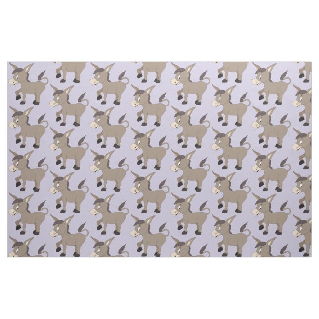Das niedliche Gewebe der Eselgewohnheits-Kinder Stoff (Fat Quarter (45,7 x 55,9 cm))