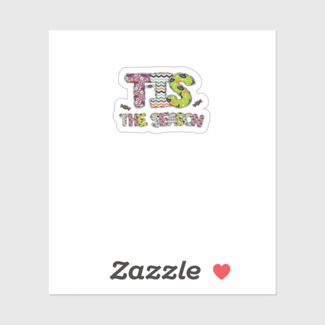 Das Niedliche Halloween-Design der Saison Aufkleber (Blatt)