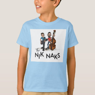Das NIK NAKS scherzt Baseball-kurzes Hülsen-Shirt T-Shirt