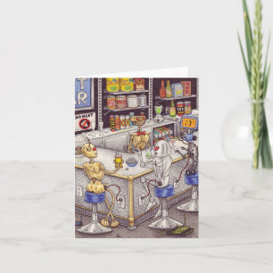 Das Nite der Bots weg vom notecard Karte