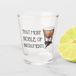 Das Noble der Instrumente - Timpani Schnapsglas