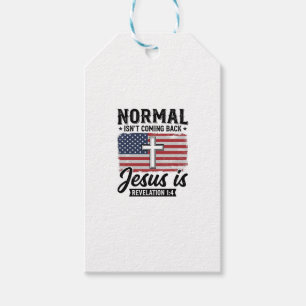 Das Normale kommt nicht zurück Jesus-Offenbarungs- Geschenkanhänger