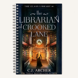 Das Notebook der Glasbibliothek Notizbuch