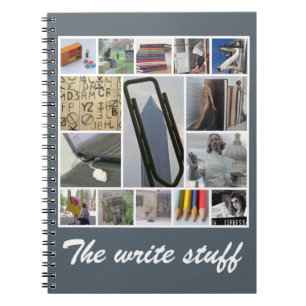 Das Notizbuch des Verfassers Notizblock