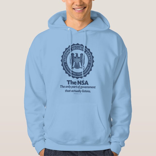 Das NSA Hoodie (Vorderseite)