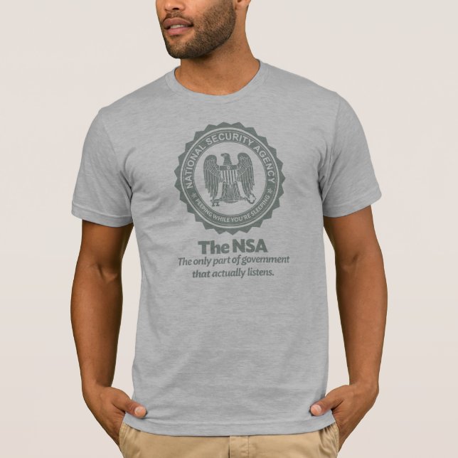 Das NSA T-Shirt (Vorderseite)