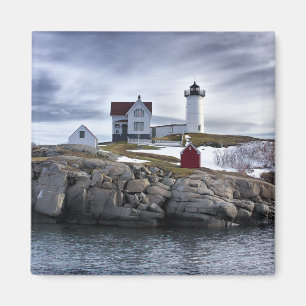 Das "Nubble" Cape Neddick Leuchtturm York, Maine Magnet