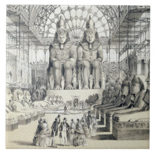 Das Nubian Gericht am Kristallpalast in Sydenham Fliese