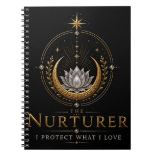 Das Nurturer-Archetyp Selbstentdeckungs-Notizbuch Notizblock