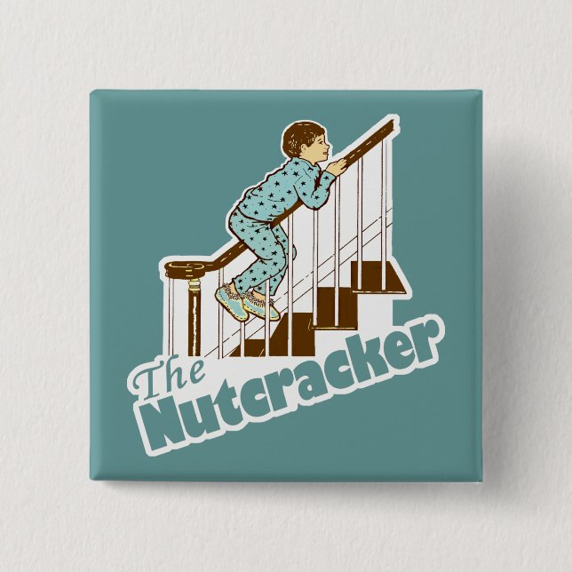 Das Nussknacker-Weihnachten Button (Vorderseite)