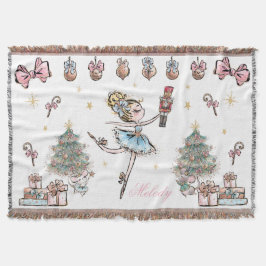 Das Nutcracker Weihnachtsballspiel Baby Girl Decke