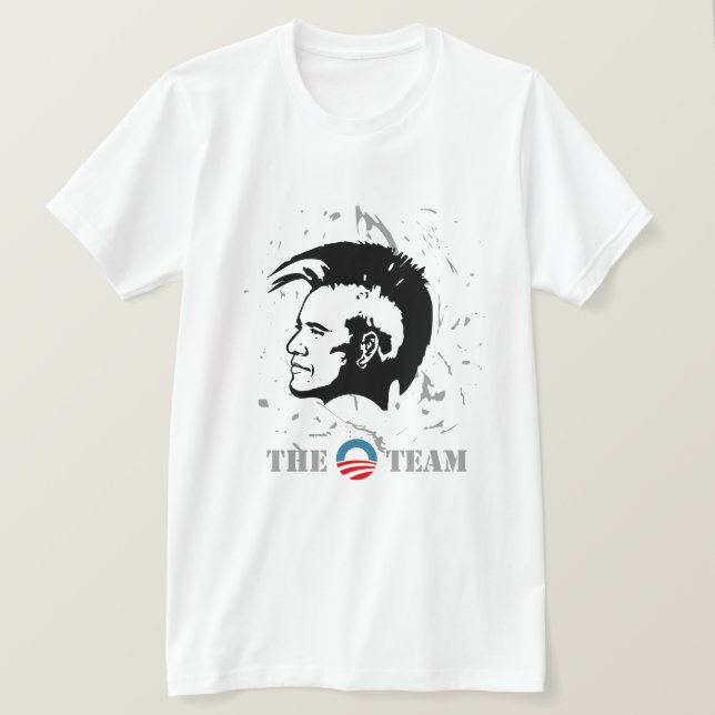 Das Obama-Team 2012 T-Shirt (Design vorne)