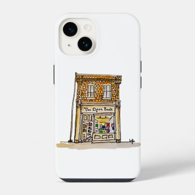Das offene Buch iPhone Hülle (Rückseite)