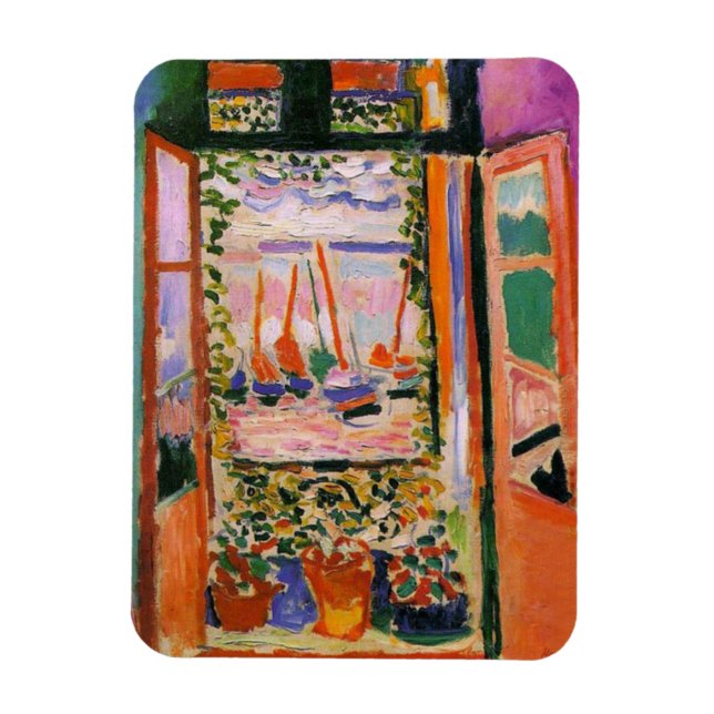 Das offene Fenster von Matisse Magnet (Vertikal)