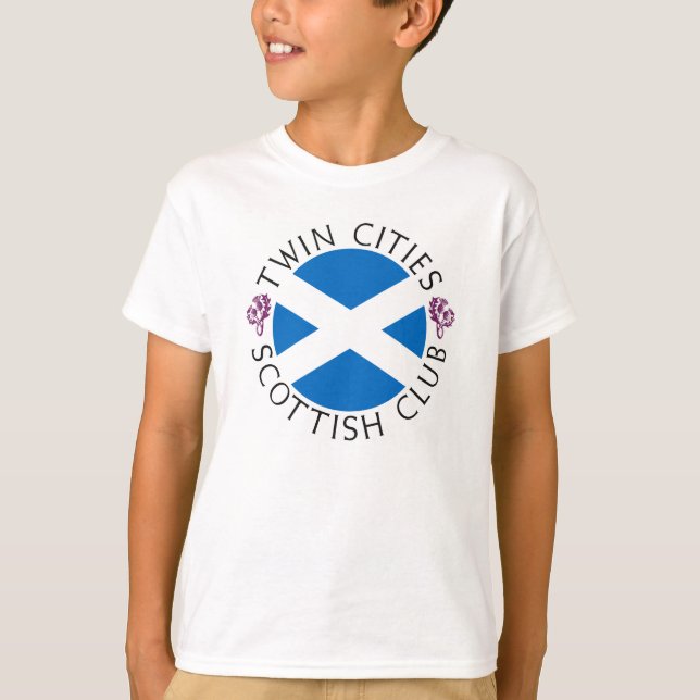 Das offizielle Logo des DoppelstädteScottish T-Shirt (Vorderseite)