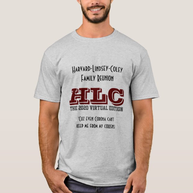 Das offizielle T-Shirt der HLC Wiedersehen Men 202 (Vorderseite)