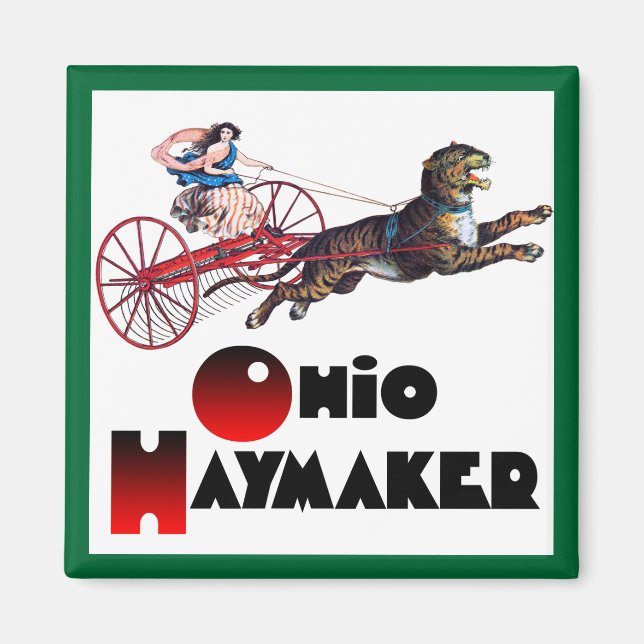 Das Ohio Haymaker Magnet (Vorne)