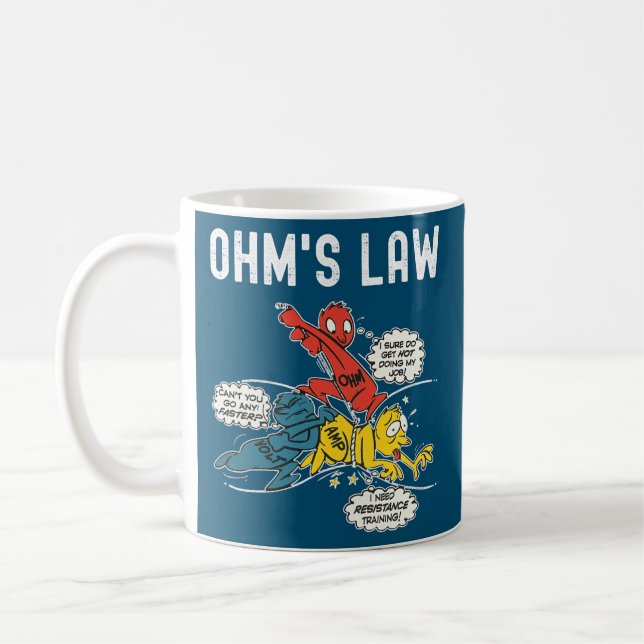 Das Ohm-Gesetz: Funny Electrical erklärt Kaffeetasse (Links)
