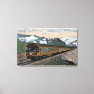 "Das olympische" Chicago, der Milwaukee u. das St Leinwanddruck