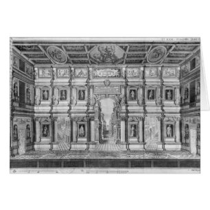 Das olympische Theater in Vicenza