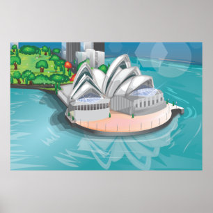 Das Opernhaus von Sydney Poster