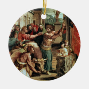 Das Opfer bei Lystra (Cartoon für das Sistine C Keramikornament