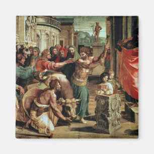 Das Opfer bei Lystra (Cartoon für das Sistine C Magnet