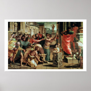 Das Opfer bei Lystra (Cartoon für das Sistine C Poster