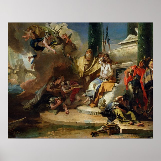 Das Opfer der Iphigenie Poster (Vorne)