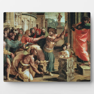 Das Opfer in Lystra (Cartoon für die Sieben C Fotoplatte