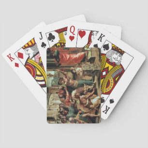 Das Opfer in Lystra (Cartoon für die Sieben C Spielkarten