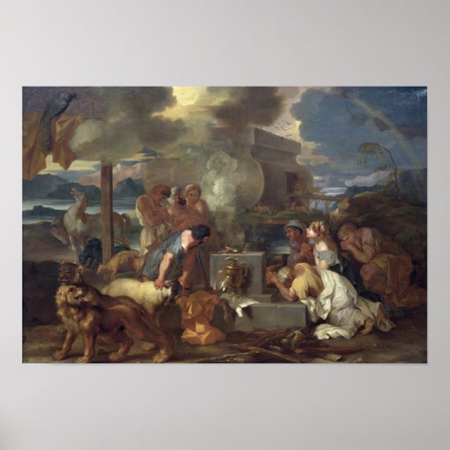Das Opfer Noas, c.1640 Poster (Vorne)