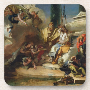 Das Opfer von Iphigenia Getränkeuntersetzer