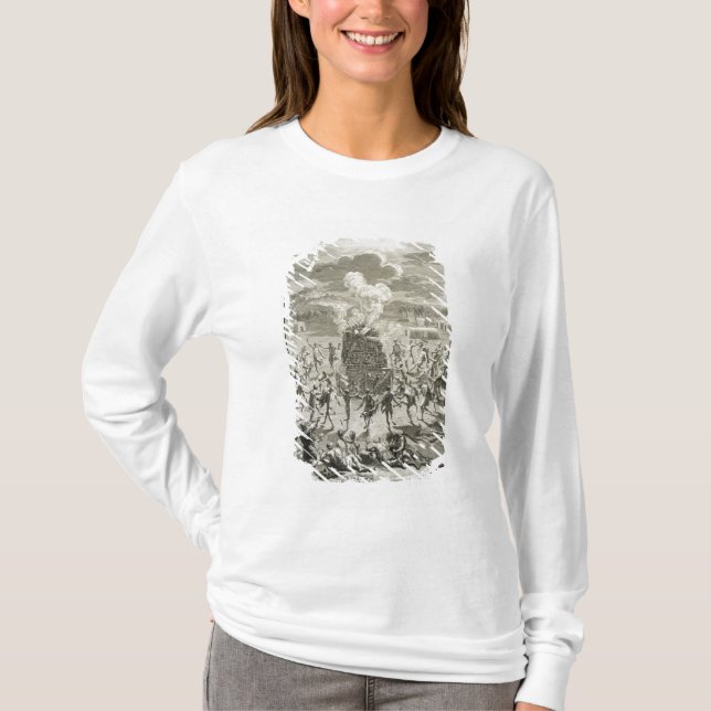 Das Opfer zu Quitchi-Manitou oder das große Spi T-Shirt (Vorderseite)