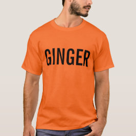 Das orange frohe ya sind Sie ein Ingwer? T-Shirt