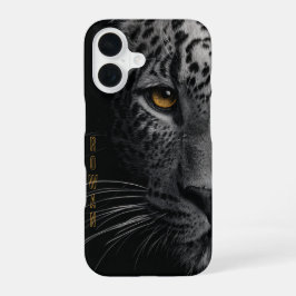 Das orangefarbene Auge der Big Cat - individuell a iPhone 16 Hülle