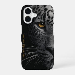 Das orangefarbene Auge der Big Cat - individuell a iPhone 16 Hülle