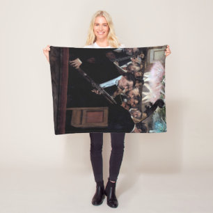 Das Orchester an der Oper, Edgar Degas Fleecedecke