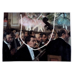 Das Orchester an der Oper, Edgar Degas Große Geschenktüte