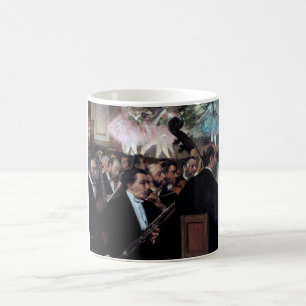 Das Orchester an der Oper, Edgar Degas Kaffeetasse