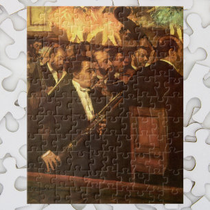 Das Orchester der Oper von Edgar Degas, Vintage Ku Puzzle